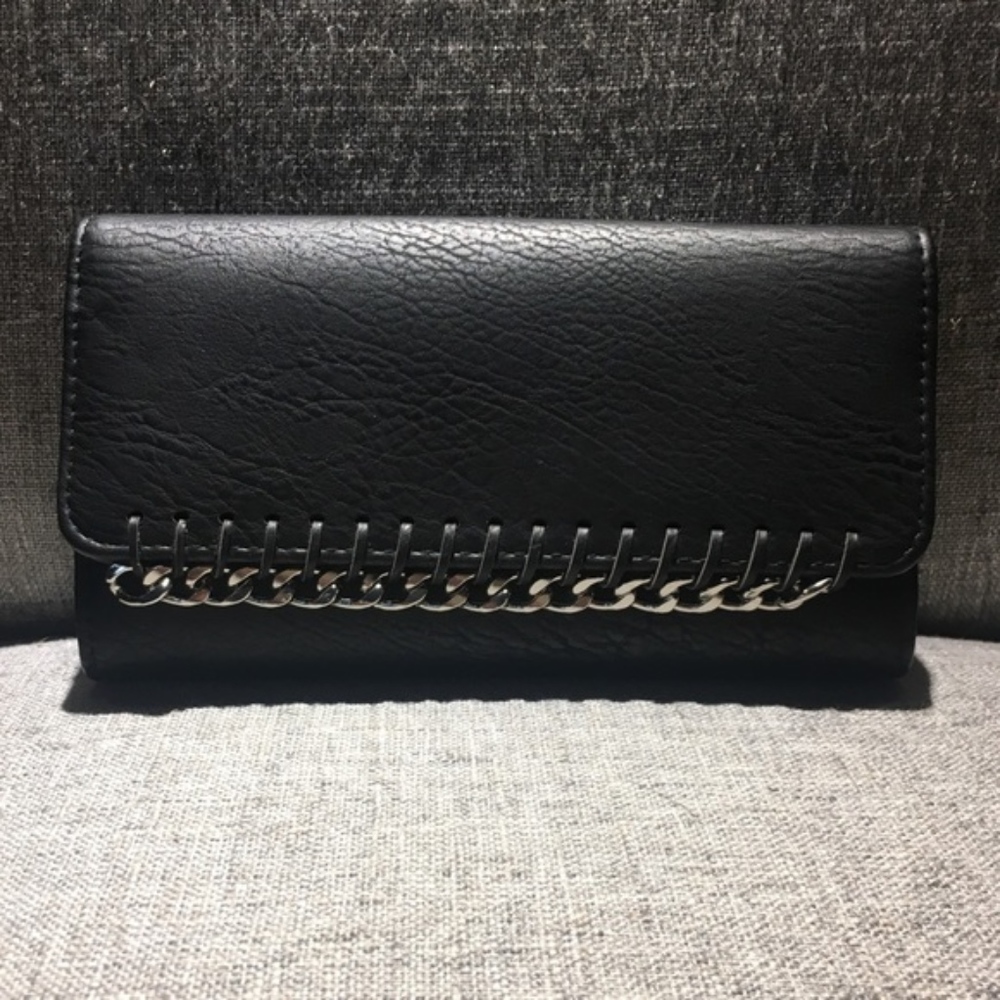 NWT Black leather wallet